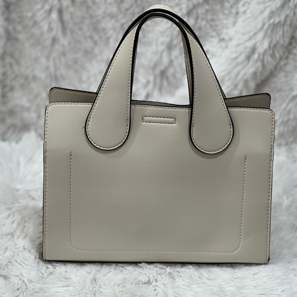 Nanette Lepore Regina Crossbody Satchel 2 way Vegan Leather purse handbag - Picture 3 of 10